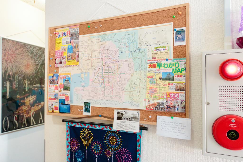 אוסקה Namba Hostel מראה חיצוני תמונה